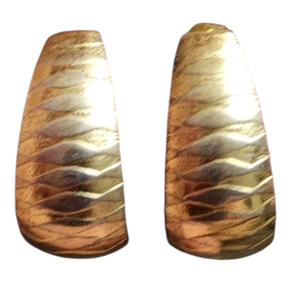 Goldtone Hoop Earrings Classic